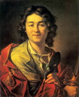 Портрет Ф. Волкова (А.П. Лосенко, 1763 г.)