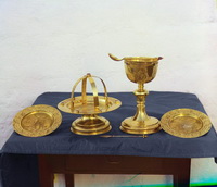 Священные сосуды, используемые в литургии
